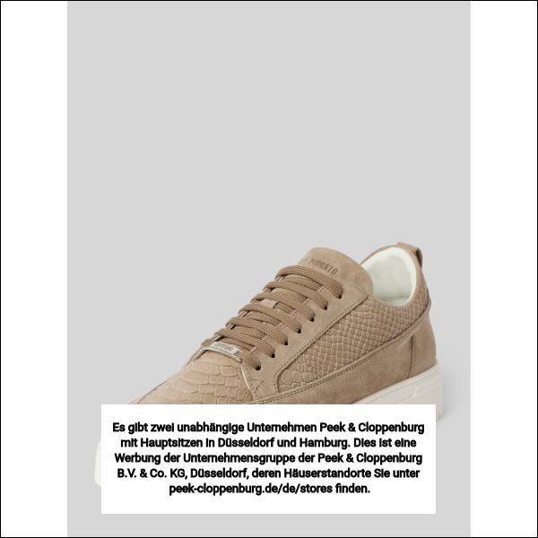 Antony Morato Herren Sneaker Low Beige Gr. 43 