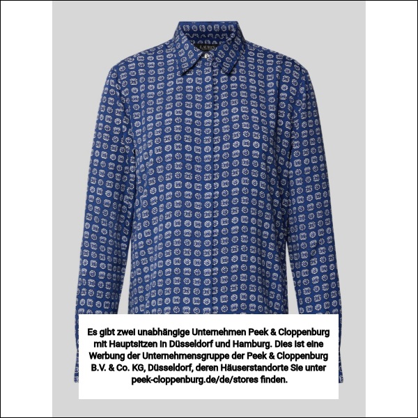 Lauren Ralph Lauren Damen Hellblau Regular Fit Bluse Mit Verdeckter Knopfleiste Modell 'Kristy'