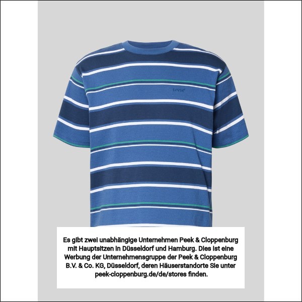 Levi's® Herren Levi's T-Shirts Blau Gr. Mittel
