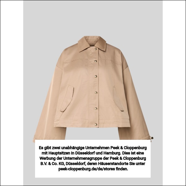 Liu Jo Sport Damen Hazel Jacke Mit Kimonoärmeln Und Pattentaschen Mittel