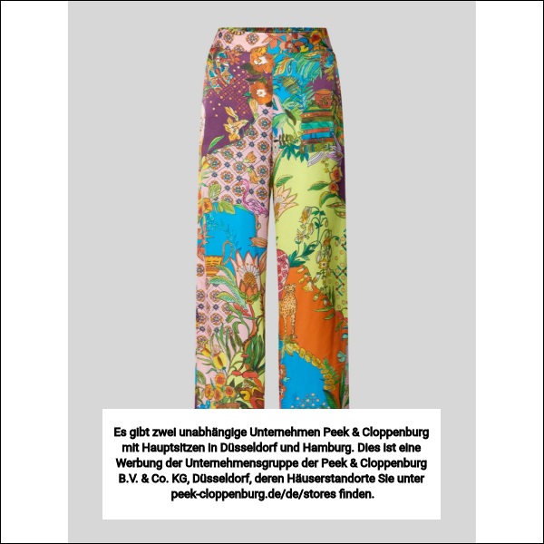 Liu Jo White Damen Gruen Wide Fit Stoffhose Aus Reiner Viskose Mit Elastischem Bund Größe 38